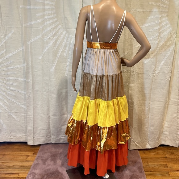 Kimberly Goldson Tiered Ombré Maxi Dress - Picture 7 of 10